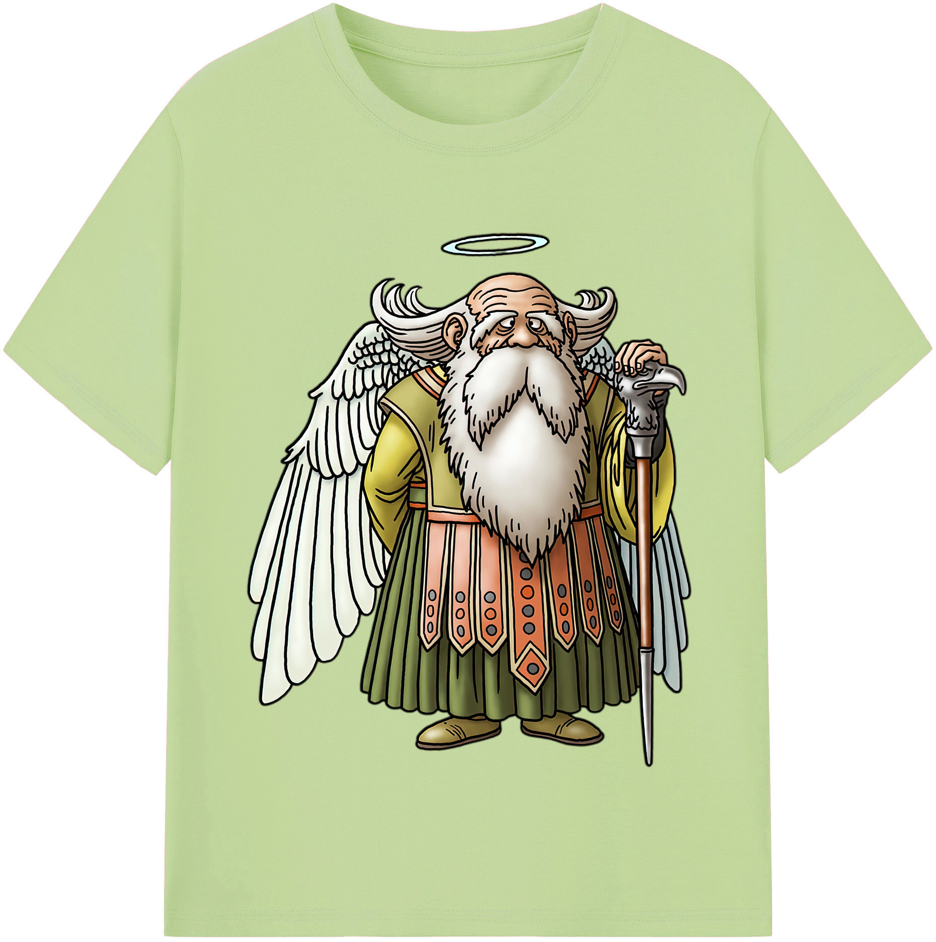 （画像用） ドラゴンクエスト Doragon Kuesuto Dragon Quest 綿100％半袖Tシャツ（フロントプリント）